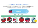 Hondaオリジナルの あんしん特典は、ちょっとしたキズなどの修理費用を保証。自動車保険を利用しなくても修理できる、安心の無料特典です。