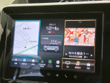 地図やテレビ、燃費情報などをひと目で確認できる画面構成です。ナビやオーディオのメニューにもアクセスしやすく、日々のお出かけを便利にサポートします。