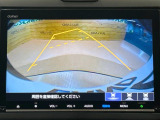 【バックカメラ】駐車時に後方がリアルタイム映像で確認できます。大型商業施設や立体駐車場での駐車時や、夜間のバック時に大活躍!運転スキルに関わらず、今や必須となった装備のひとつです!