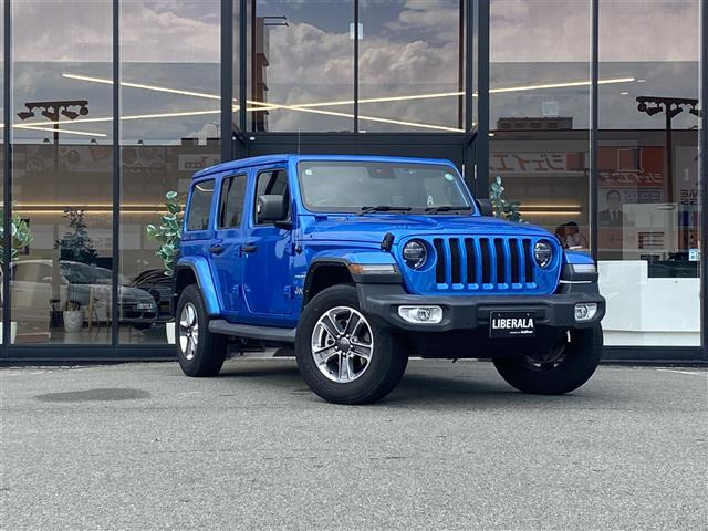 ラングラー アンリミテッド サハラ スカイワンタッチパワートップ 4WD 4WD 本革シート