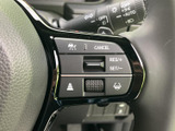 手元のスイッチには運転支援に関する操作項目がまとまり、表示も明確で内容を確認しやすい構成です。走行中に視線の移動を抑えながら操作しやすく、必要な設定を手元で選べる便利な装備です。