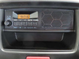 AM・FMラジオ付きです。