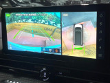 【アラウンドビューモニター】専用のカメラにより、上から見下ろしたような視点で360度クルマの周囲を確認することができます☆死角部分も確認しやすく、狭い場所での切り返しや駐車もスムーズに行えます。