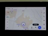 ナビゲーション付き。タッチパネル式で使いやすく、お出かけもラクラクです。