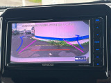 【バックカメラ】駐車時に後方がリアルタイム映像で確認できます。大型商業施設や立体駐車場での駐車時や、夜間のバック時に大活躍!運転スキルに関わらず、今や必須となった装備のひとつです!