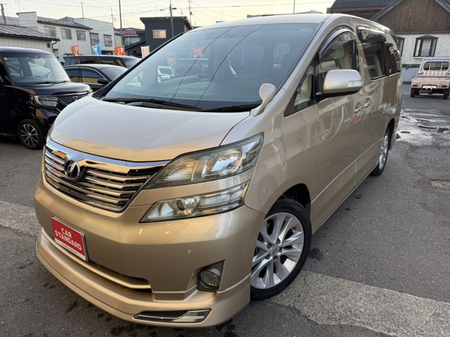ヴェルファイア 2.4 V 4WD 純正ナビ/バックカメラ/bt対応ナビ/TV/両側