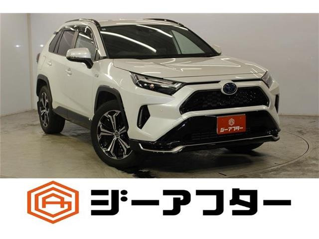 RAV4 PHV 2.5 G Z E-Four 4WD 後期型 純正10.5インチナビ フルセグ
