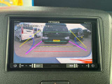 バックカメラの視界も良好!駐車の際にも便利です!
