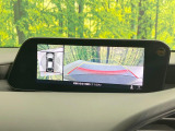 【360&deg;ビューモニター】専用のカメラにより、上から見下ろしたような視点で360度クルマの周囲を確認することができます☆死角部分も確認しやすく、狭い場所での切り返しや駐車もスムーズに行えます。