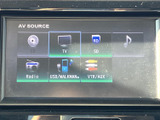 画面からCDやラジオ、テレビなどの音源を選べるメニュー表示です。項目が見分けやすく、使いたい機能を選択しやすいので、日常の移動時間に合わせて活用できます。