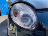 LEDヘッドライトで暗い夜道の運転も安心です!