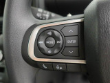 【ステアリングスイッチ】運転中、前方から目線をそらすことなく、オーディオ等の操作が可能な便利機能!安心&快適なドライブを演出してくれます♪