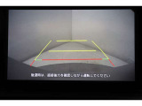 バックカメラで駐車も楽々です。