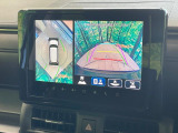 【全方位モニター用カメラ】専用のカメラにより、上から見下ろしたような視点で360度クルマの周囲を確認することができます☆死角部分も確認しやすく、狭い場所での切り返しや駐車もスムーズに行えます。