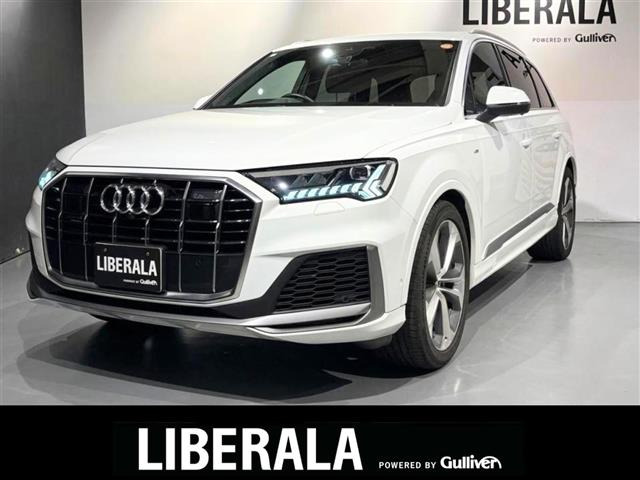 Q7 55 TFSI クワトロ 4WD アダプティブエアサスペンション 4WD 本革シート