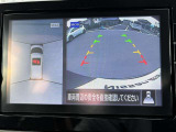上からまる見えアラウンドビューモニターなので車庫入れもラクラクです♪