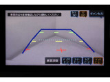 バックカメラで駐車も楽々です。