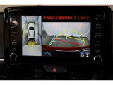 車両を上から見たような映像表示するパノラミックビューモニター付き!