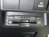 ETC車載器付きです。高速道路の料金所もスムーズに通過できます。