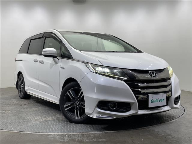 オデッセイ 2.0 ハイブリッド アブソルート ホンダセンシング EXパッケージ 本革シー...
