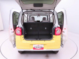 どっかり開きましたトランク。荷物だってたくさん入ります。
