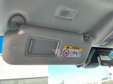 サンバイザーの画像です。運転席、助手席ともに鏡付です!