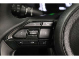 マルチインフォメーションディスプレイの操作スイッチがハンドル部にあります!みたい情報をすぐに確認できます。