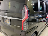 視認性がいいテールランプ。後続車にも存在をアピール。