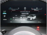 デジタル表記で視認性の良いメーターです◎