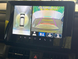 【全方位モニター用カメラ】専用のカメラにより、上から見下ろしたような視点で360度クルマの周囲を確認することができます☆死角部分も確認しやすく、狭い場所での切り返しや駐車もスムーズに行えます。