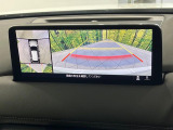 【360&deg;ビューモニター】専用のカメラにより、上から見下ろしたような視点で360度クルマの周囲を確認することができます☆死角部分も確認しやすく、狭い場所での切り返しや駐車もスムーズに行えます。
