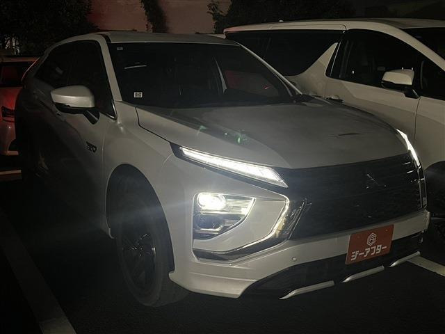 エクリプスクロス PHEV 2.4 P 4WD 禁煙車 純正8インチナビ フルセグ