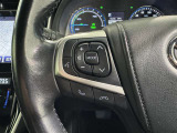 ステアリングスイッチ装備!運転しながら手元でオーディオの操作などができます。