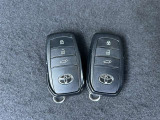 キーを取り出さずにドアを施錠&解錠。クルマの始動も可能です。