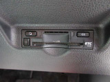 ETC車載器付きです。高速道路の料金所もスムーズに通過できます。