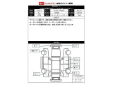 出庫時の車両状態シートです。写真に写りきらない凹み等を確認できます。
