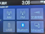Bluetooth対応!スマホの音楽を再生することもできます。