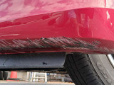 フロントバンパー下面 キズ 現車にてご確認ください。