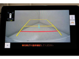 バックカメラで後方確認もバッチリ!