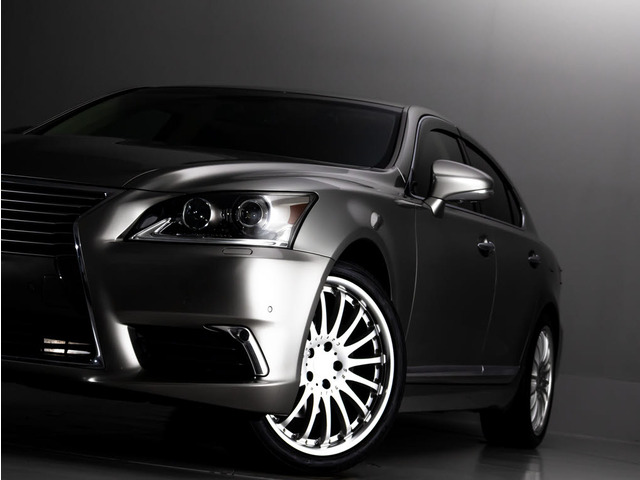 レクサス LS 460 バージョンC 黒革 カールソン20AW 全画面SD の中古車