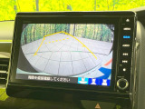 【バックカメラ】駐車時に後方がリアルタイム映像で確認できます。大型商業施設や立体駐車場での駐車時や、夜間のバック時に大活躍!運転スキルに関わらず、今や必須となった装備のひとつです!