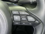 クルーズコントロール機能が付いています。 速度を設定するとアクセルを踏まなくても一定の速度で走ることができます。  高速道路ではとても便利な装置なんです。