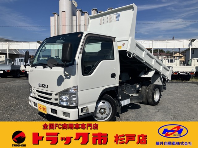 エルフ 積載2トン 全低床強化ダンプ 5MT