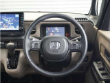 ◆ハンドル全体◆各種スイッチがハンドルから手を放さず操作できるので運転中でも楽に操作できます。