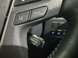 クルーズコントロール機能が付いています。 速度を設定するとアクセルを踏まなくても一定の速度で走ることができます。  高速道路ではとても便利な装置なんです。