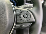 手元には運転支援やオーディオ関連のスイッチが集約され、機能を切り替えやすいレイアウトです。各ボタンの表示も確認しやすく、視線を大きく移さずに操作できるよう配慮されています。