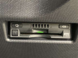 ETC車載器付きです。高速道路の料金所もスムーズに通過できます。
