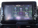 CD・DVDビデオ再生・AM・FM・TV・bluetoothがお客様のドライブのサポートを致します。