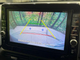 【バックカメラ】駐車時に後方がリアルタイム映像で確認できます。大型商業施設や立体駐車場での駐車時や、夜間のバック時に大活躍!運転スキルに関わらず、今や必須となった装備のひとつです!