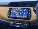 日産オリジナルナビゲーションシステム。TV・CD・DVD再生・Bluetooth接続可能です。